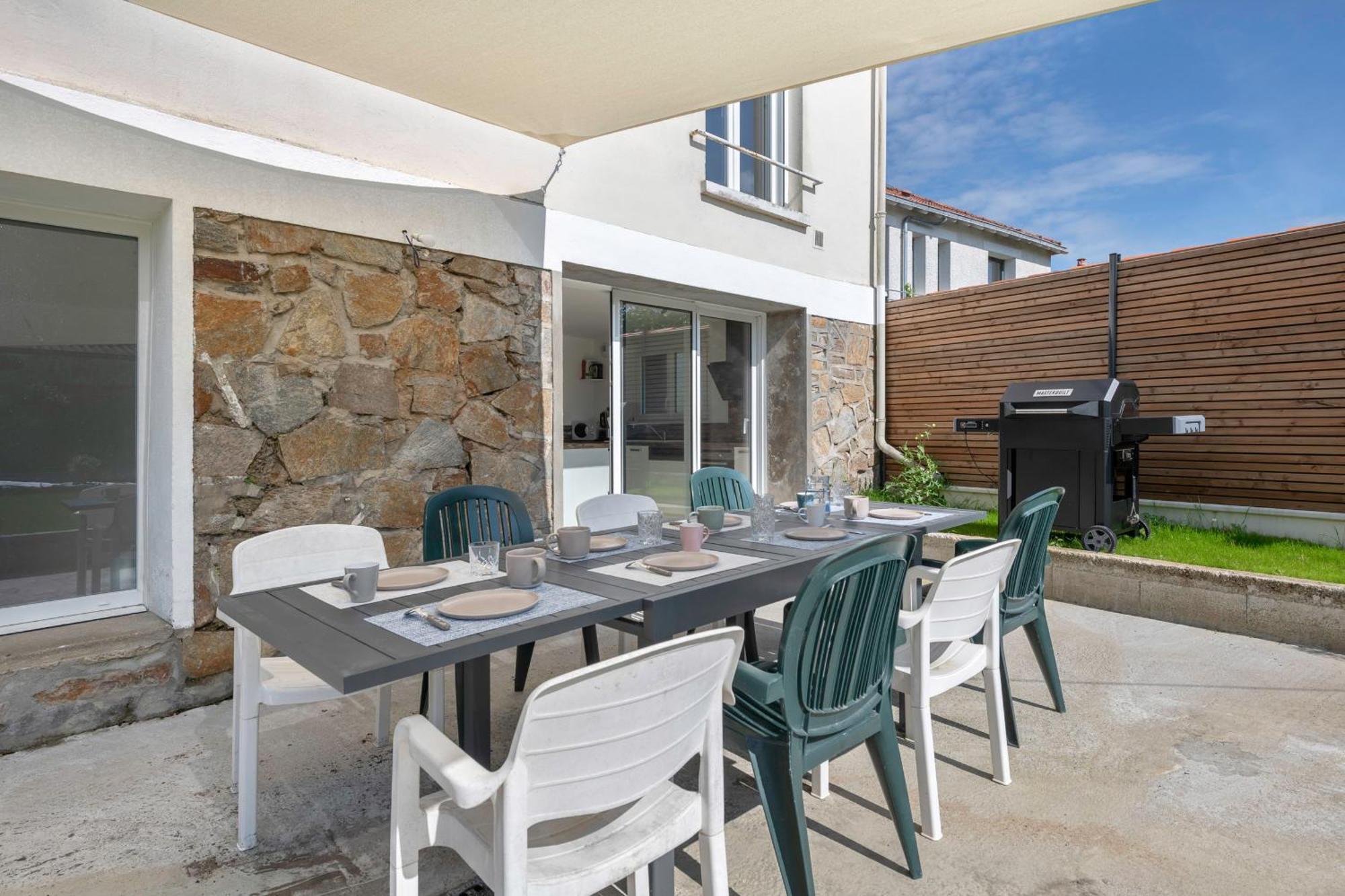 Maison Familiale A 400M De La Mer Pour 8, Pornic Exterior photo